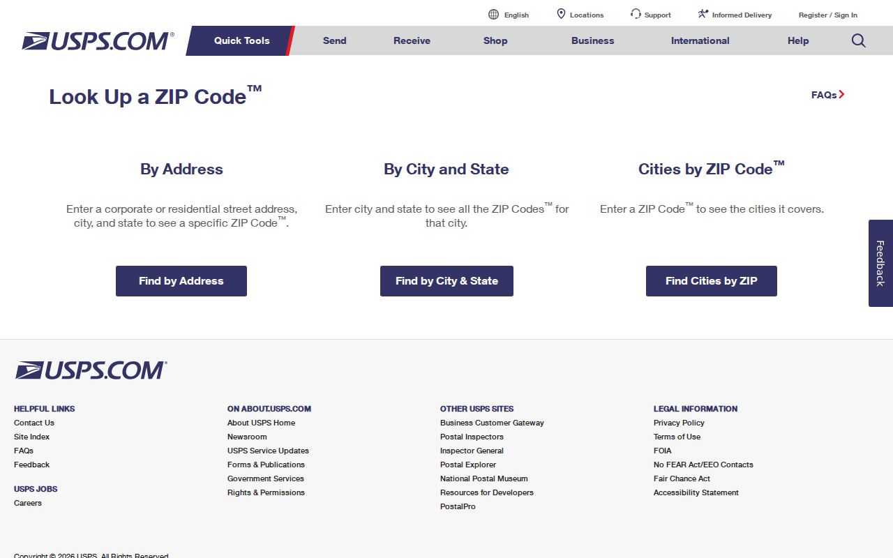 Wheat Ridge ZIP code directory USPS ZIP code lookup